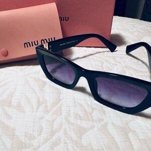 Miu Miu GWP Purple and Black Sunglasses